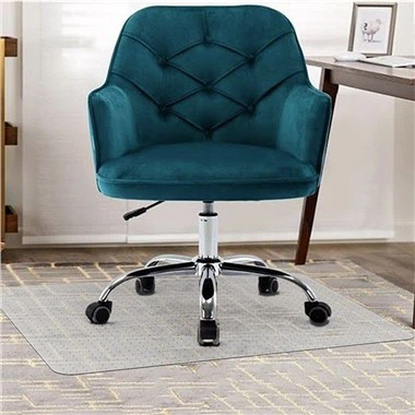 PVC 45" x 53" Πατάκι καρέκλας ορθογώνιου σχήματος για χαλιά